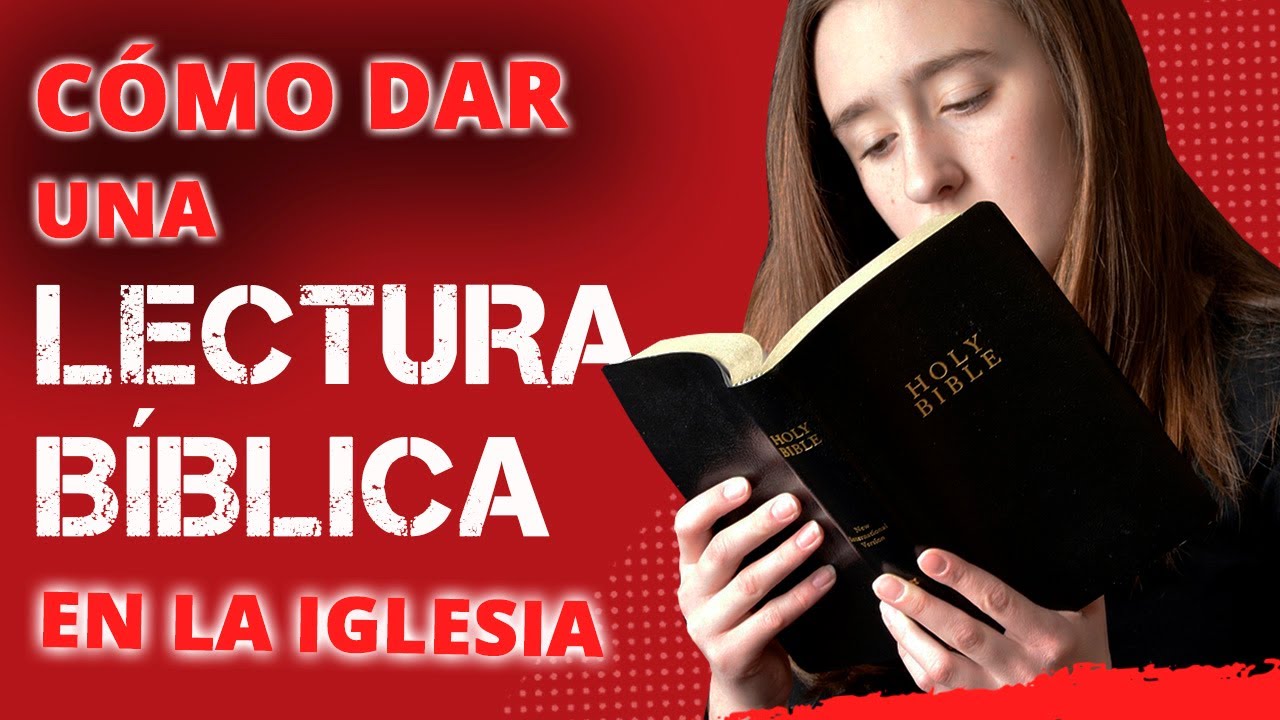 🥰 COMO DAR Una LECTURA BIBLICA En La IGLESIA 👉PARA INICIAR UN CULTO ...