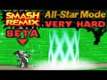 Smash Remix - All Star Mode Gameplay with Polygon Dr. Mario (VERY HARD)