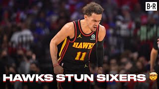 Hawks-Sixers Have Wild Finish in Game 1