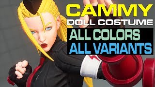 コスチューム「DOLLS」：コスチューム キャミィ DOLLS  すべての色とバリアント Cammy doll costume