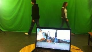 Kinect green Screen