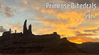 Primrose Dihedrals 5.11+ on Moses Tower