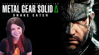 METAL GEAR SOLID Δ: SNAKE EATER - Xbox Showcase Trailer Reaction