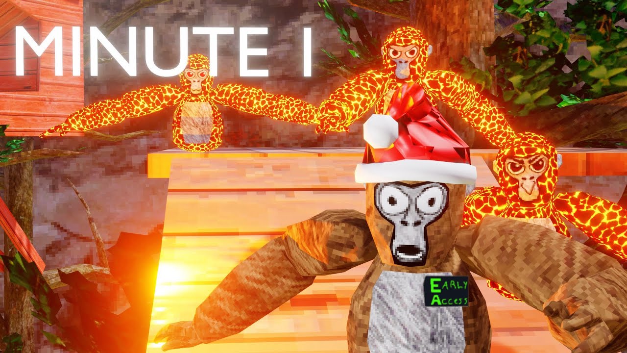 I Survived Gorilla Tag Maps Youtube