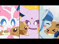 Eevee is very popular with Eeveelution! | Pokémon Animation