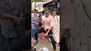 Crazy Dance 🕺 in Public 👥 😆😆 #funny #shorts #dance