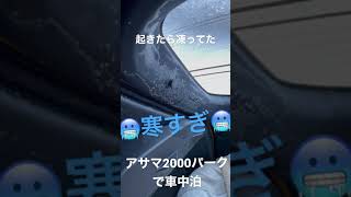 冬のアサマ2000パークで車中泊 | CH-R