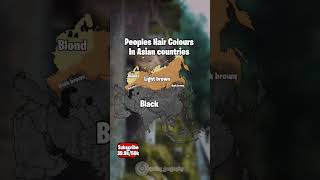 People Hair Colours in Asian Countries