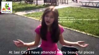 Anastasia Ivanov - Message for MusicForKids International Contest Romania