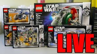 🔴 LEGO Star Wars 20th Anniversary Set BUILD LIVE-STREAM!