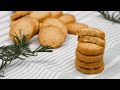 Rosemary and Parmesan Shortbread | Easy and Tasty