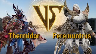 Thermidor (Nightmare) VS Feremuntrus (Zasalamel) | Soul calibur VI