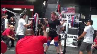 USPA Open Raw Men's 220 Lbs (First Powerlifting Meet)