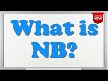 What is the full form of NB?