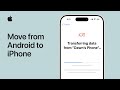 How to move from Android to iPhone | Apple Support