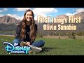 First Things First Challenge with Olivia Sanabia! | Coop & Cami Ask the World | Disney Channel