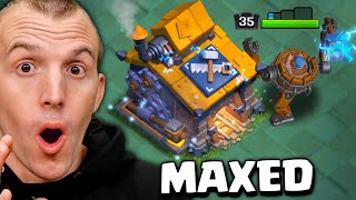 Maxed Builder Hall 10 Gameplay (Clash of Clans)