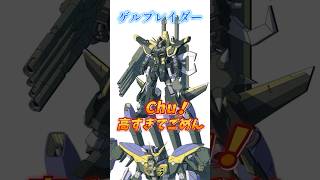 【ガンダム】レイダー制式仕様とその改修機、ゲルプレイダー！　#ガンダム #解説 #ガンダムseed #shorts