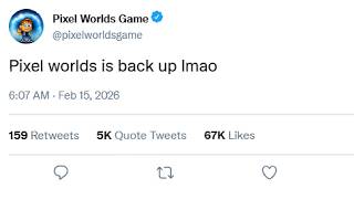 WHY are Pixel Worlds Servers ACTUALLY Back up