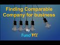 Find relevant Comparable Company using FundTQ Valuation Software