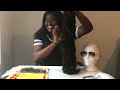 aliexpress elva hair wigs review horrible hair update in the description bar below