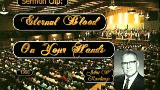 Sermon Clip John Rawlings 'Eternal Blood On Your Hands' (INTERNATIONAL SUBTITLES)