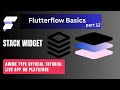 FlutterFlow Stack Widget Tutorial | Layer UI Elements Easily (No-Code Guide)