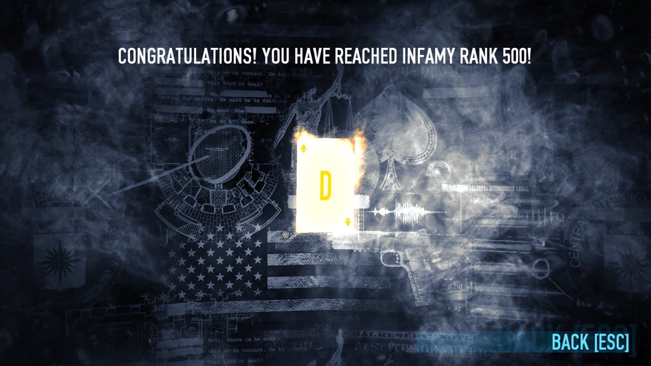 So I Hit Infamous Level 500 On PAYDAY 2 - YouTube