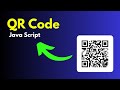 QR Code generator using HTML, CSS & JS | ASMR Program (No Talking)