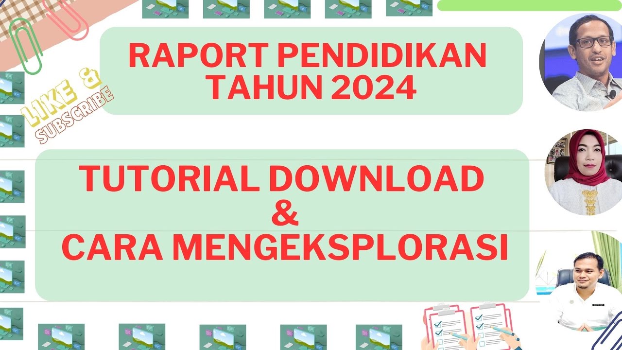 DOWNLOAD RAPORT PENDIDIKAN TAHUN 2024 DAN CARA MENGEKSPOLORASINYA ...