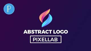 Abstract Logo Design On Android | logo design in pixellab
