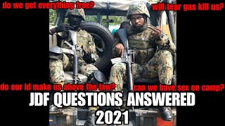 JDF Questions Answered! 2021