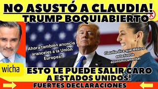 NO ASUSTÓ A CLAUDIA TRUMP! MIRA SU RESPUESTA