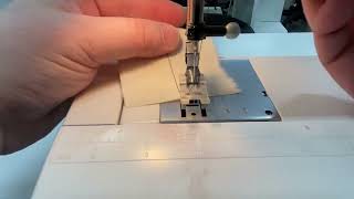 Machine Basting Stitch