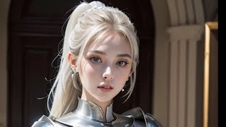 白衣の女騎士のスライドショーです。Slideshow of female knight in white coat백의 여자 기사 슬라이드 쇼白衣女骑士幻灯片