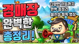 경매장 완벽 총정리!! 메린이 필독(메이플/경매장 공략/메이플스토리)