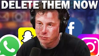 Elon Musk "CLOSE YOUR SOCIAL MEDIA!" - Here is the SHOCKING Reason!