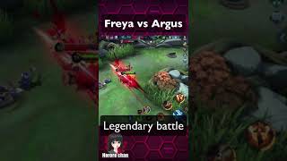 FREYA VS ARGUS