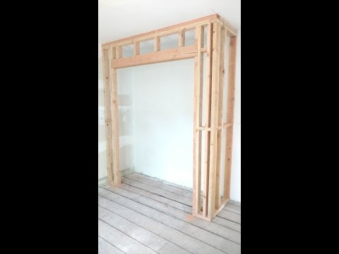 How to Frame a Closet by CoKnowPro (YouTube) How to Frame a Closet by CoKnowPro (YouTube)