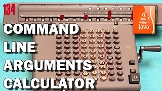 JAVA: Command line arguments calculator