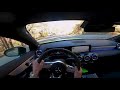 2020 mercedes amg a45 s stage 2 497 hp pov drive on road