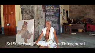 Sri Sudarsan paṭṭāccāriyār  explains thehistory of Sri Saranath Perumaltemple inTrichsera Kumbakonam