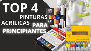 TOP 4 💡 PINTURAS ACRÍLICAS 🎨 para PRINCIPIANTES