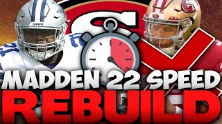 Trey Lance Doesn't Even Get A Chance To Start... Madden 22 San Francisco 49ers Speed Rebuild!