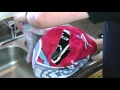 how to break in a hockey goalie glove the best way