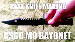 CSGO M9 Bayonet - Real Knife Making