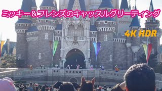 [4K HDR] ミッキー＆フレンズのキャッスルグリーティング - 東京ディズニーランド/Tokyo Disneyland (2020.11.28)