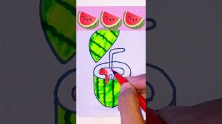 Satisfying water melon art 🍉 #viralvideo #trendingshorts #shorts #shortsfeed #watermelon #youtube