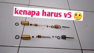 Perbedaan TABUNG ANGIN V5 \u0026 STANDAR OD 22 | UNTUK SHARP INOVA \u0026 SHARP TIGER