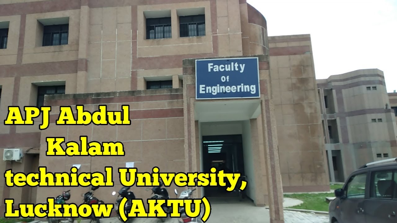 AKTU/Dr APJ Abdul Kalam Technical University Lucknow - YouTube